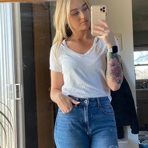 Express Basic White Tee